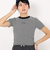 ハーレー（HURLEY）リブ ニット 半袖Tシャツ WSS2320004-BKWH