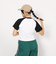 ハーレー（HURLEY）ICON ラグラン 半袖Tシャツ WSS2421022-BLK
