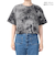 ハーレー（HURLEY）ARC ロゴ CROP 半袖Tシャツ WSS2421021-BLKT