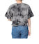 ハーレー（HURLEY）ARC ロゴ CROP 半袖Tシャツ WSS2421021-BLKT