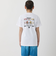コンバース（CONVERSE）ジュニア バスケットボールウェア プリントTシャツ CB451352-1100