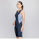 ナイキ（NIKE）フィットネス水着 レディース 水泳 ジップ付きレッグスーツ 2993133-018