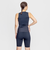 ナイキ（NIKE）フィットネス水着 レディース 水泳 ジップ付き袖なしセパレーツ 2993124-009