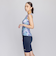 ナイキ（NIKE）フィットネス水着 レディース 水泳 総柄ジップ付き袖なしセパレーツ 2993130-018