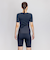 ナイキ（NIKE）フィットネス水着 レディース 水泳 ジップ付き半袖セパレーツ 2993125-009