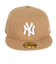 ニューエラ（NEW ERA）キャップ 59FIFTY ニューヨーク・ヤンキース ウィート×ホワイト 14525198 帽子 57.7cm-59.6cm