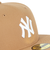 ニューエラ（NEW ERA）キャップ 59FIFTY ニューヨーク・ヤンキース ウィート×ホワイト 14525198 帽子 57.7cm-59.6cm
