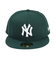 ニューエラ（NEW ERA）キャップ 59FIFTY ニューヨーク・ヤンキース ダークグリーン×ホワイト 14525204 帽子 57.7cm-59.6cm