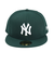 ニューエラ（NEW ERA）キャップ 59FIFTY ニューヨーク・ヤンキース ダークグリーン×ホワイト 14525204 帽子 57.7cm-59.6cm
