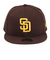ニューエラ（NEW ERA）ジュニア キャップ Youth 9FIFTY サンディエゴ・パドレス 14524527 帽子 子供 52cm-55.8cm ブラウ…