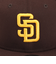 ニューエラ（NEW ERA）ジュニア キャップ Youth 9FIFTY サンディエゴ・パドレス 14524527 帽子 子供 52cm-55.8cm ブラウ…