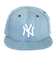 ニューエラ（NEW ERA）キャップ 59FIFTY ニューヨーク・ヤンキース ウォッシュドデニム×ホワイト 14525199 帽子 57.7cm-59.6c…
