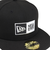 ニューエラ（NEW ERA）キャップ 59FIFTY ボックスロゴ ブラック×ホワイト 14525230 帽子 57.7cm-59.6cm