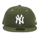 ニューエラ（NEW ERA）キャップ 59FIFTY ニューヨーク・ヤンキース ライフルグリーン×ホワイト 14525201 帽子 57.7cm-59.6cm