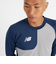 ニューバランス（new balance）野球 アンダーシャツ ベースボールアシンメトリ― ロングスリーブトップ 右投げ用 MT41714RNNY
