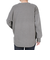 クリフメイヤー（KRIFF MAYER）もちのびゆるTシャツ 長袖 W2567807 13 A/GRAY