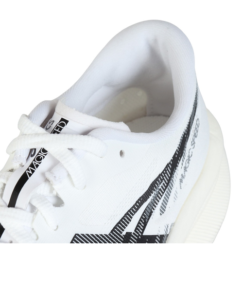 ASICS4 メナス ブラック/ホワイト スパイクシューズ アシックス（ASICS）ランニングシューズ トレーニングシューズ