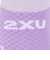 ツー・タイムズ・ユー（2XU）ランニングソックス 5本指 靴下 ベクターライトクッションクルーソックス UA7005E-GFZ/WHT