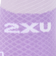 ツー・タイムズ・ユー（2XU）ランニングソックス 5本指 靴下 ベクターライトクッションクルーソックス UA7005E-GFZ/WHT