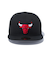 ニューエラ（NEW ERA）帽子 キャップ 59FIFTY シカゴ・ブルズ ブラック×チームカラー 14525228 57.7cm-59.6cm 黒
