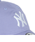 ニューエラ（NEW ERA）帽子 キャップ 9TWENTY ニューヨーク・ヤンキース ウォッシュドコットン 14525112 57cm-61cm ラベンダー