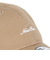 ニューエラ（NEW ERA）帽子 キャップ 9TWENTY スクリプトロゴ ウォッシュドコットン カーキ×ホワイト 14525127 57cm-61cm