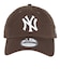 ニューエラ（NEW ERA）帽子 キャップ 9TWENTY ニューヨーク・ヤンキース ウォッシュドコットン 14525121 57cm-61cm ブラウン