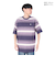 ハーレー（HURLEY）オーバーサイズド ボーダー 半袖Tシャツ MSS2411019-GRY