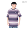 ハーレー（HURLEY）オーバーサイズド ボーダー 半袖Tシャツ MSS2411019-GRY