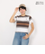 ハーレー（HURLEY）CROP BORDER 半袖Tシャツ 24 WSS2320043-BRW