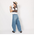 ハーレー（HURLEY）CROP BORDER 半袖Tシャツ 24 WSS2320043-BRW