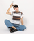 ハーレー（HURLEY）CROP BORDER 半袖Tシャツ 24 WSS2320043-BRW