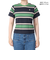 ハーレー（HURLEY）CROP BORDER 半袖Tシャツ 24 WSS2320043-GRN