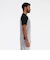 ニューバランス（new balance）野球 アンダーシャツ ベースボールアシンメトリー 半袖Tシャツ 左投げ用 MT41704LBK