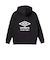 アンブロ（UMBRO）サッカーウェア AWAY DAYS フーデッドスウェットパーカー UF5SFL21M BK00