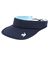 ルコックスポルティフ（lecoqsportif）テニス リバーシブルサンバイザー LN5SCP70L BLNV