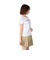 ルコックスポルティフ（lecoqsportif）テニスウェア トリコロール プリント ゲームシャツ LN4FHT90L WH00