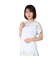 ルコックスポルティフ（lecoqsportif）テニスウェア 2WAYゲームシャツ LN5SHT20L WH00