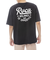 ルーカ（RVCA）SCRIPT SEALED 半袖Tシャツ BF041254 BLK