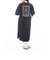 ルーカ（RVCA）MAXI 半袖Tシャツドレス BF043391 BLK