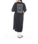 ルーカ（RVCA）MAXI 半袖Tシャツドレス BF043391 BLK