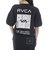 ルーカ（RVCA）BANDANA BOX スウェット半袖Tシャツ BF043032 BLK