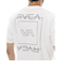 ルーカ（RVCA）SQUARE サーフ半袖ラッシュガード BF041870 WHT