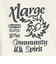エクストララージ（XLARGE）COMMUNITY SPIRIT 長袖Tシャツ 101251011005-OFF WHITE