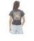 ビラボン（BILLABONG）GRAPHIC BABY FIT クロップド丈半袖Tシャツ BF013215 OFB