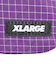 エクストララージ（XLARGE）リップストップ スクエア ショルダーバッグ 101251053001-PURPLE