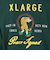 エクストララージ（XLARGE）PEACE SQUAD 長袖Tシャツ 101251011004-GREEN