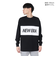 ニューエラ（NEW ERA）オーバーサイズド パフォーマンス長袖Tシャツ Wordmark Logo 14410184