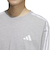 アディダス（adidas）エッセンシャルズ プラス ルーズフィット スリーストライプス 長袖Tシャツ JUP88-JW6936