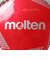 モルテン（molten）サッカーボール 4号球 検定球 ペレーダ3000 シロ×アカ F4K3000-WR